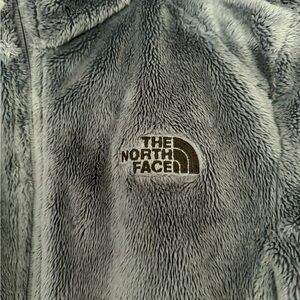 The North Face zip up fleece, size women’s XS